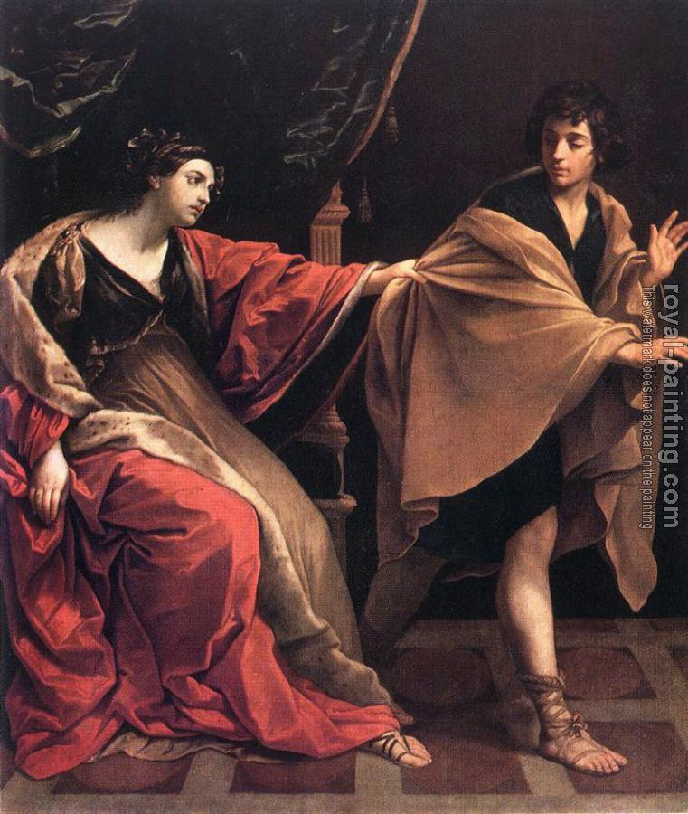 Guido Reni : Joseph and Potiphars Wife